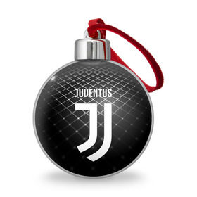 Ёлочный шар с принтом Juventus 2018 Line , Пластик | Диаметр: 77 мм | Тематика изображения на принте: fc | juventus | спорт | спортивные | фк | футбол | ювентус