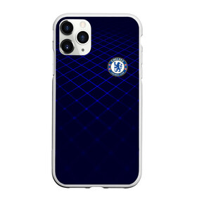 Чехол для iPhone 11 Pro Max матовый с принтом Chelsea 2018 Uniform , Силикон |  | chelsea | fc | спорт | спортивные | фк | футбол | челси