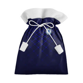 Подарочный 3D мешок с принтом Chelsea 2018 Uniform , 100% полиэстер | Размер: 29*39 см | Тематика изображения на принте: chelsea | fc | спорт | спортивные | фк | футбол | челси