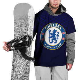 Накидка на куртку 3D с принтом Chelsea 2018 Uniform , 100% полиэстер |  | 