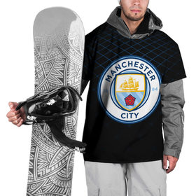 Накидка на куртку 3D с принтом Manchester city 2018 Line , 100% полиэстер |  | Тематика изображения на принте: 