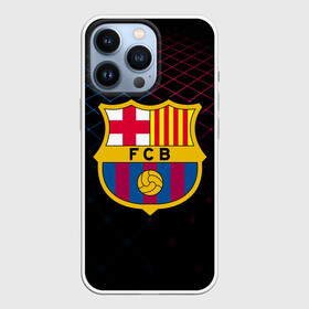 Чехол для iPhone 13 Pro с принтом FC BARCELONA (BARCA) | ФК БАРСЕЛОНА ,  |  | Тематика изображения на принте: fc | fc barcelona | fcb | барселона | спорт | спортивные | фк | футбол | футбольный клуб