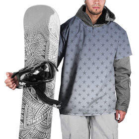Накидка на куртку 3D с принтом Звездный дождь , 100% полиэстер |  | gradient | smoke  | star | stars | градиент | дым | звезда | звезды