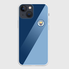 Чехол для iPhone 13 mini с принтом МАНЧЕСТЕР СИТИ | MANCHESTER CITY ,  |  | fc | manchester city | манчестер сити | спорт | спортивные | фк | футбол | футбольный клуб