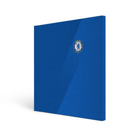 Холст квадратный с принтом Chelsea 2018 Элитная форма , 100% ПВХ |  | Тематика изображения на принте: chelsea | fc | спорт | спортивные | фк | футбол | футбольный клуб | челси