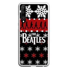 Чехол для Honor P30 с принтом Праздничный The Beatles , Силикон | Область печати: задняя сторона чехла, без боковых панелей | Тематика изображения на принте: beatles | the beatles | бител | битлз | битлс | битлы | группа | джон леннон | джордж харрисон | жуки | знак | красный | ливерпульская четвёрка | мерсибит | надпись | новогодний | новый год | пол маккартни | поп