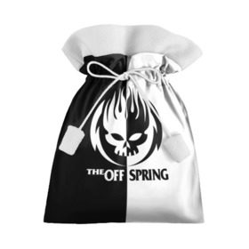 Подарочный 3D мешок с принтом The Offspring , 100% полиэстер | Размер: 29*39 см | the offspring | офспринг | оффспринг | рок