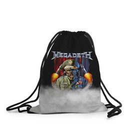 Рюкзак-мешок 3D с принтом Megadeth , 100% полиэстер | плотность ткани — 200 г/м2, размер — 35 х 45 см; лямки — толстые шнурки, застежка на шнуровке, без карманов и подкладки | megadet | megadeth | группа | дирк вербурен | дэвид эллефсон | дэйв мастейн | кико лоурейро | мегадет | мегадетх | метал | рок | трэш | трэшметал | тяжелый | хард | хардрок | хеви | хевиметал