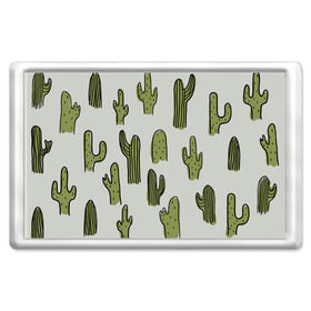 Магнит 45*70 с принтом Кактус , Пластик | Размер: 78*52 мм; Размер печати: 70*45 | cactus | кактус