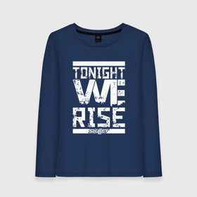 Женский лонгслив хлопок с принтом Tonight we rise , 100% хлопок |  | Тематика изображения на принте: skilet | skillet | альтернативный | гранж | группа | джен леджер | джон купер | индастриал | кори купер | метал | ню | пост | рок | сегодня вечером мы поднимемся | сет моррисон | симфоник | скилет | хард