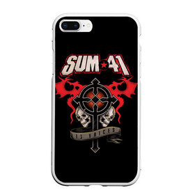 Чехол для iPhone 7Plus/8 Plus матовый с принтом Sum 41 , Силикон | Область печати: задняя сторона чехла, без боковых панелей | 1996 | 41 | punk | rock | sum | альтернатива | группа | дерик | канада | панк | рок | скейт | уибли