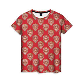 Женская футболка 3D с принтом Восточный пекинес принт , 100% полиэфир ( синтетическое хлопкоподобное полотно) | прямой крой, круглый вырез горловины, длина до линии бедер | Тематика изображения на принте: домашние животные | пес | собака