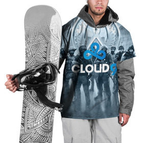 Накидка на куртку 3D с принтом CLOUD 9 CS GO , 100% полиэстер |  | Тематика изображения на принте: cloud 9 | counter strike | cs go | esports | team | известные | киберспорт | мировые | спорт