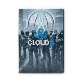 Обложка для автодокументов с принтом CLOUD 9 CS GO , натуральная кожа |  размер 19,9*13 см; внутри 4 больших “конверта” для документов и один маленький отдел — туда идеально встанут права | cloud 9 | counter strike | cs go | esports | team | известные | киберспорт | мировые | спорт