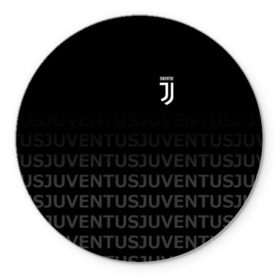 Коврик круглый с принтом Juventus 2018 Original , резина и полиэстер | круглая форма, изображение наносится на всю лицевую часть | Тематика изображения на принте: juventus | линии | спорт | футбол | футбольный клуб | ювентус