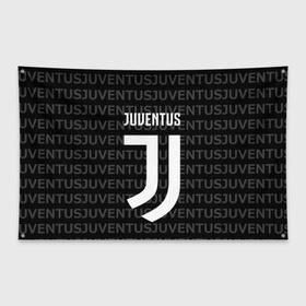 Флаг-баннер с принтом Juventus 2018 Original , 100% полиэстер | размер 67 х 109 см, плотность ткани — 95 г/м2; по краям флага есть четыре люверса для крепления | juventus | спорт | спортивные | футбол | футбольный клуб | ювентус