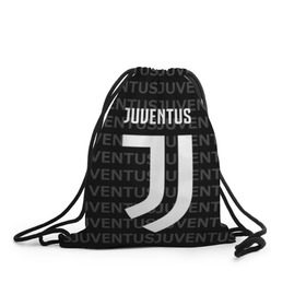 Рюкзак-мешок 3D с принтом Juventus 2018 Original , 100% полиэстер | плотность ткани — 200 г/м2, размер — 35 х 45 см; лямки — толстые шнурки, застежка на шнуровке, без карманов и подкладки | juventus | спорт | спортивные | футбол | футбольный клуб | ювентус