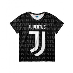 Детская футболка 3D с принтом Juventus 2018 Original , 100% гипоаллергенный полиэфир | прямой крой, круглый вырез горловины, длина до линии бедер, чуть спущенное плечо, ткань немного тянется | juventus | спорт | спортивные | футбол | футбольный клуб | ювентус