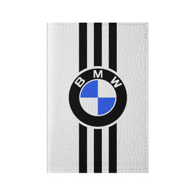 Обложка для паспорта матовая кожа с принтом BMW SPORTWEAR , натуральная матовая кожа | размер 19,3 х 13,7 см; прозрачные пластиковые крепления | bmw | автомобильные | бмв | машины