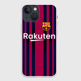 Чехол для iPhone 13 mini с принтом Barcelona FC ,  |  | barcelona | club | football | soccer | sport | team | атрибутика | барса | барселона | клуб | спорт | футбол