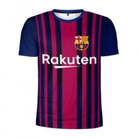 Мужская футболка 3D спортивная с принтом Barcelona FC , 100% полиэстер с улучшенными характеристиками | приталенный силуэт, круглая горловина, широкие плечи, сужается к линии бедра | barcelona | club | football | soccer | sport | team | атрибутика | барса | барселона | клуб | спорт | футбол