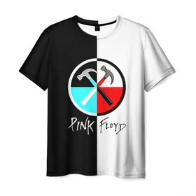 Мужская футболка 3D с принтом Pink Floyd , 100% полиэфир | прямой крой, круглый вырез горловины, длина до линии бедер | pink floyd | pinkfloyd | арт | артрок | группа | дэвид гилмор | пинк флойд | пинкфлойд | прогрессивный | психоделический | рок | сид барретт | симфонический | спэйс | эйсид | экспериментальный