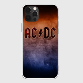 Чехол для iPhone 12 Pro Max с принтом AC DC , Силикон |  | Тематика изображения на принте: ac dc | logo | metal | music | rock | лого | логотип | метал | музыка | рок