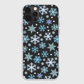 Чехол для iPhone 12 Pro Max с принтом Snow , Силикон |  | Тематика изображения на принте: deer | ho | merry christmas | new year | santa | xmas | дед мороз | зима | клаус | новый год | ночь | олени | праздник | рождество | санта | снег