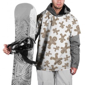 Накидка на куртку 3D с принтом Зимние фантазии , 100% полиэстер |  | 