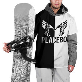Накидка на куртку 3D с принтом Placebo , 100% полиэстер |  | placebo | альтернативный | инди | индирок | плацебо | рок