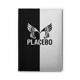 Обложка для автодокументов с принтом Placebo , натуральная кожа |  размер 19,9*13 см; внутри 4 больших “конверта” для документов и один маленький отдел — туда идеально встанут права | Тематика изображения на принте: placebo | альтернативный | инди | индирок | плацебо | рок