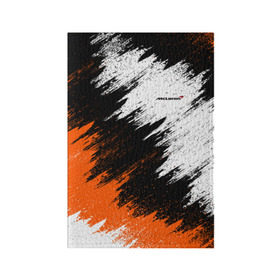 Обложка для паспорта матовая кожа с принтом McLaren , натуральная матовая кожа | размер 19,3 х 13,7 см; прозрачные пластиковые крепления | Тематика изображения на принте: car | mclaren | race | авто | гонки | краска | макларен | марка | машина