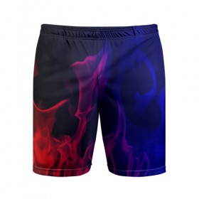 Мужские шорты 3D спортивные с принтом Огненный стиль ,  |  | fire | flame | in fire | smoke | в огне | дым | огненный | огонь | текстуры