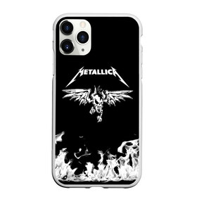 Чехол для iPhone 11 Pro матовый с принтом Metallica , Силикон |  | metallica | группа | джеймс хэтфилд | кирк хэмметт | ларс ульрих | метал | металика | металлика | миталика | музыка | роберт трухильо | рок | трэш | трэшметал | хард | хардрок | хеви | хевиметал