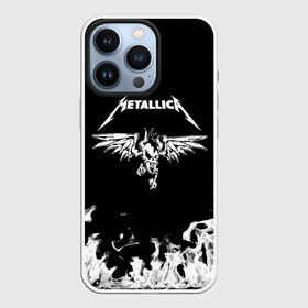 Чехол для iPhone 13 Pro с принтом Metallica ,  |  | Тематика изображения на принте: metallica | группа | джеймс хэтфилд | кирк хэмметт | ларс ульрих | метал | металика | металлика | миталика | музыка | роберт трухильо | рок | трэш | трэшметал | хард | хардрок | хеви | хевиметал