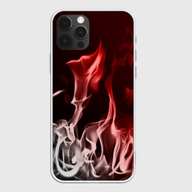 Чехол для iPhone 12 Pro Max с принтом Огонь и дым , Силикон |  | Тематика изображения на принте: fire | flame | in fire | smoke | в огне | дым | огненный | огонь | текстуры