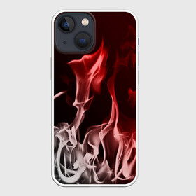 Чехол для iPhone 13 mini с принтом Огонь и дым ,  |  | fire | flame | in fire | smoke | в огне | дым | огненный | огонь | текстуры