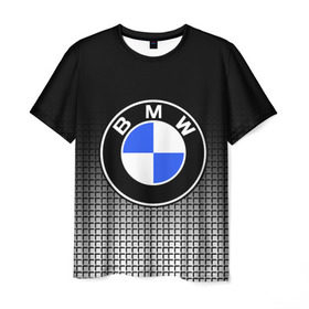 Мужская футболка 3D с принтом BMW 2018 Black and White IV , 100% полиэфир | прямой крой, круглый вырез горловины, длина до линии бедер | Тематика изображения на принте: bmw | автомобильные | бмв | машины