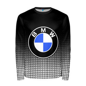 Мужской лонгслив 3D с принтом BMW 2018 Black and White IV , 100% полиэстер | длинные рукава, круглый вырез горловины, полуприлегающий силуэт | bmw | автомобильные | бмв | машины