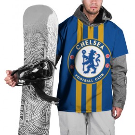 Накидка на куртку 3D с принтом Chelsea 2018 Gold Line , 100% полиэстер |  | Тематика изображения на принте: chelsea | fc | спорт | спортивные | футбол | футбольный клуб | челси