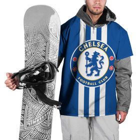 Накидка на куртку 3D с принтом Chelsea 2018 White Line , 100% полиэстер |  | Тематика изображения на принте: chelsea | спорт | спортивные | футбол | футбольный клуб | челси