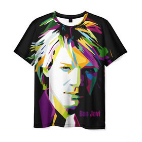 Мужская футболка 3D с принтом Jon Bon Jovi , 100% полиэфир | прямой крой, круглый вырез горловины, длина до линии бедер | bon jovi | jon bon jovi | актер | американская | американский | вокалист | гитарист | джон фрэнсис бонджови | искусство | лидер | лунный свет и валентино | маленький город | младший | молодые стрелки 2
