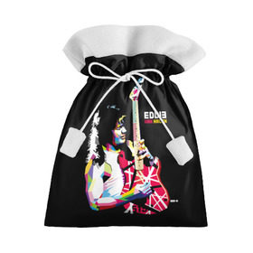 Подарочный 3D мешок с принтом Eddie Van Halen , 100% полиэстер | Размер: 29*39 см | Тематика изображения на принте: american | composer | eddie van halen | guitari | peavey | singer | van halen | warner bros | американский | баритон | виртуоз | гитарист | голландия | искусство | композитор | королевство нидерландов | певец | поп арт | хард рок