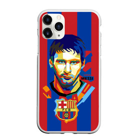 Чехол для iPhone 11 Pro Max матовый с принтом Lionel Messi , Силикон |  | barcelona | lionel | messi | барселона | лионель | месси | поп арт