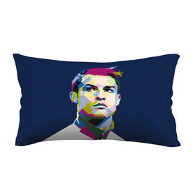 Подушка 3D антистресс с принтом Cristiano Ronaldo , наволочка — 100% полиэстер, наполнитель — вспененный полистирол | состоит из подушки и наволочки на молнии | Тематика изображения на принте: криштиану | реал мадрид | роналду