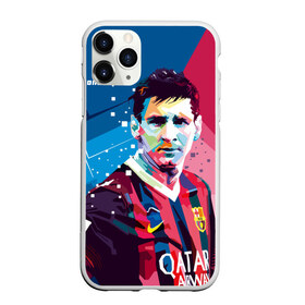 Чехол для iPhone 11 Pro матовый с принтом Lionel Messi , Силикон |  | barcelona | lionel | messi | барселона | лионель | месси | поп арт