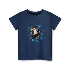 Детская футболка хлопок с принтом Howl , 100% хлопок | круглый вырез горловины, полуприлегающий силуэт, длина до линии бедер | howl | howls moving castle | хаул | ходячий замок | ходячий замок хаула
