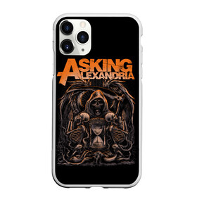 Чехол для iPhone 11 Pro Max матовый с принтом Asking Alexandria , Силикон |  | askalexandria | askingalexandria | hardcore | metal | metalcore | александрия | альтернатива | аск | аскинг | метал | скелет | хэви | череп