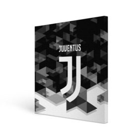 Холст квадратный с принтом Juventus 2018 Geometry Sport , 100% ПВХ |  | juventus | спорт | спортивные | футбол | футбольный клуб | ювентус