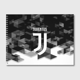 Альбом для рисования с принтом JUVENTUS ЮВЕНТУС GEOMETRY SPORT , 100% бумага
 | матовая бумага, плотность 200 мг. | juventus | спорт | спортивные | футбол | футбольный клуб | ювентус